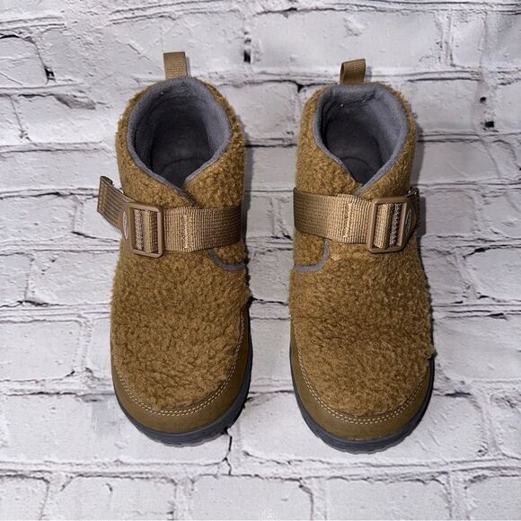 Chaco Ramble Fluff Big Kid Brown Bootie Size 4 - Picture 4 of 6